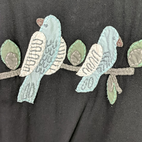 Synergy Love Birds on a Branch Tie Waist Dress S - Picture 4 of 12